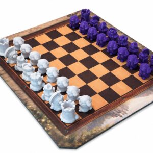 Paws of the Kingdom mini Chess Set